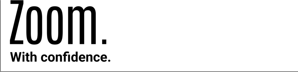 Zoom with Confidence Logo